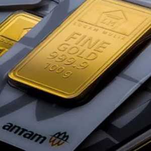 Emas Antam Mulai Turun, Termurah Rp1,45 Juta