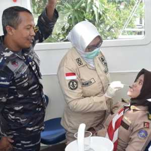 TNI AL Gelar Bakti Sosial dan Kesehatan di Pesisir Tangerang