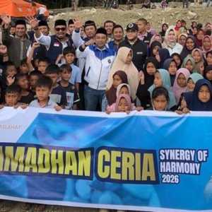 Ramadan Ceria KNPI Santuni Hampir Seribu Anak Korban Banjir di Aceh