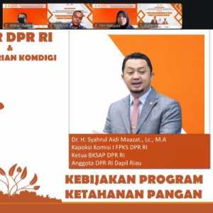 Legislator PKS: Bangsa yang Kuat Mampu Produksi Kebutuhan Pokok Sendiri