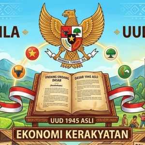 Pancasila, Ekonomi Kerakyatan dan UUD 1945 Asli
