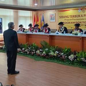 Vidi Galenso Syarief Raih Gelar Doktor di Universitas Jayabaya