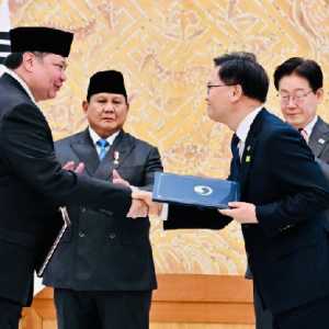 RI-Korsel Teken 10 MoU Strategis di Blue House