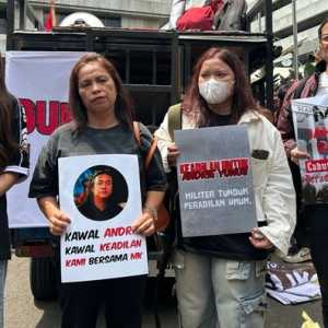 Keluarga Rico Sempurna Pasaribu Beri Dukungan ke Andrie Yunus