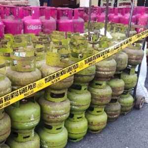 Kepsek SMK jadi Otak Pengoplosan Gas LPG 3 Kg di Brebes
