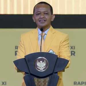 Bahlil Tantang Pengurus Baru Golkar Sulut Tambah Kursi Legislatif