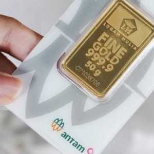 Emas Antam Mandek Rp2,85 Juta Per Gram di Akhir Pekan