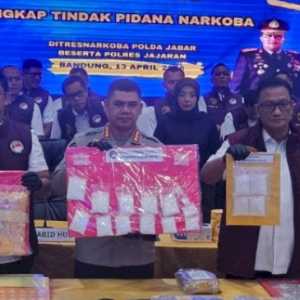 Polda Jabar Gencar Sikat Narkoba, 1.138 Kasus Dibongkar