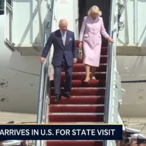 Raja Charles III Tiba di AS