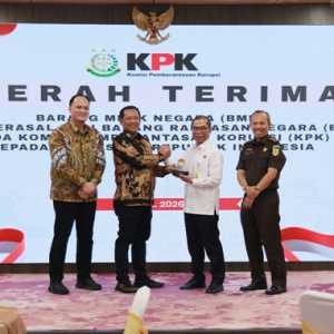 KPK Serahkan Rampasan Negara Rp20,2 Miliar ke Kejagung