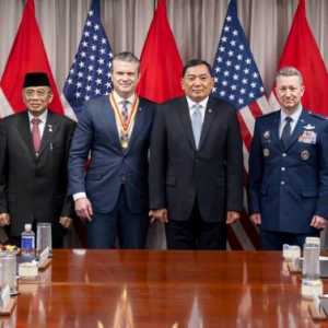 RI dan AS Sepakat Tingkatkan Kerja Sama Pertahanan
