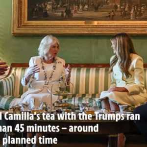 Trump Sambut Raja Charles dengan Jamuan Teh