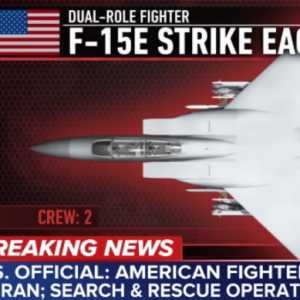 Jet AS Jatuh di Iran, Operasi Penyelamatan Berlangsung di Tengah Ancaman Balasan