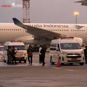 Jenazah 3 Prajurit TNI Gugur di Lebanon Tiba di Indonesia