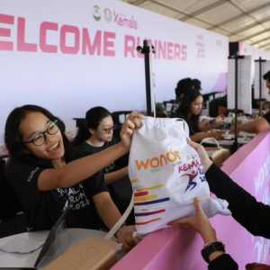 wondr Kemala Run 2026, Peserta Berlari Sambil Berbagi