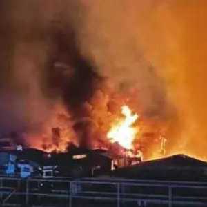 Api Lalap 200 Rumah di Sabah Malaysia, 445 Warga Terpaksa Ngungsi