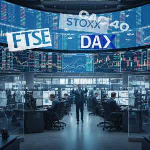 Pasar Saham Eropa Tutup Maret dengan Koreksi Terburuk dalam Empat Tahun