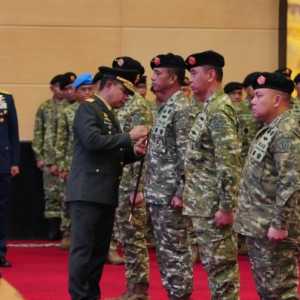 Panglima TNI Pimpin Sertijab. Brigjen Muhammad Nas Jadi Kapuspen