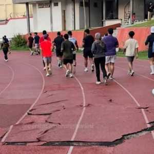 GOR Tri Lomba Juang Bakal Direhabilitasi Standart World Athletics Certification System