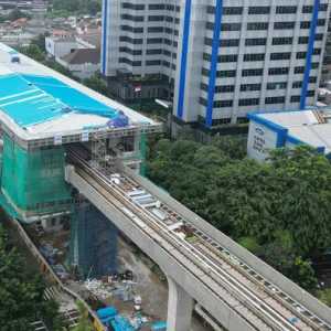 Keselamatan jadi Prioritas Proyek LRT Velodrome-Manggarai