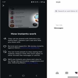 Instagram Resmi Rilis Fitur 'Instant' untuk Berbagi Momen Spontan