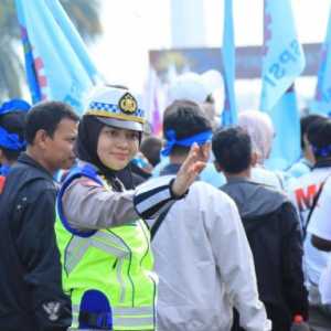 Polri Apresiasi Massa Buruh Tertib