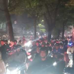 Bobotoh Penuhi Jalanan Kota Bandung, Otw Hattrick Juara!