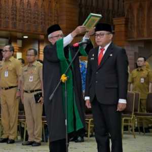 Sekda Kota Semarang Dilantik, Raih Nilai Tertinggi di Seleksi
