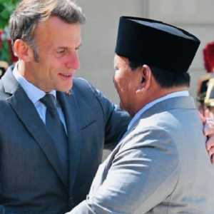 Prabowo-Macron Kompak Dukung Solusi Dua Negara untuk Palestina