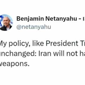 Netanyahu dan Trump Tegaskan Iran Tak Boleh Punya Senjata Nuklir