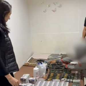 Polisi Gerebek Pabrik Vape Ilegal Berisi Etomidate di Taman Sari