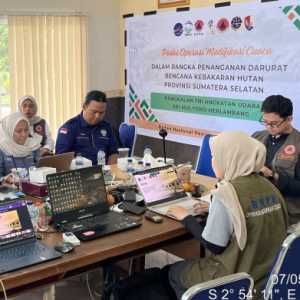BMKG-BNPB Lakukan OMC Kendalikan Potensi Karhutla di Sumsel