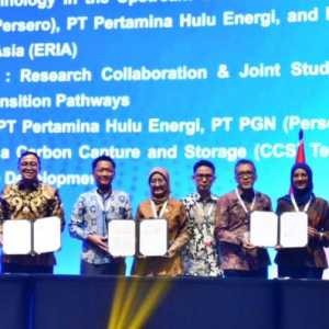 Pertamina dan ERIA Perkuat Kemitraan Strategis untuk Transisi Energi