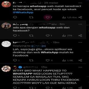 WhatsApp Web Sempat Error