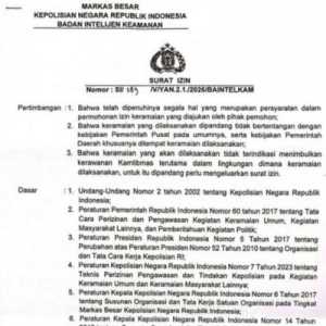 Kantongi Izin Polri, Pelantikan Pengurus Peradi Profesional Digelar Besok