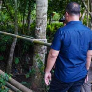 Jembatan Rusak di Pandeglang Diperbaiki Gotong Royong Usai Tiga Siswa Jatuh
