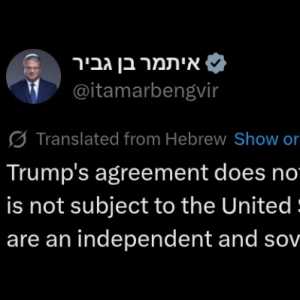 Israel Masih Tak Terima Rencana Damai Iran-AS