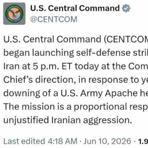 AS Gempur Iran Setelah Helikopter Apache Ditembak Jatuh di Selat Hormuz