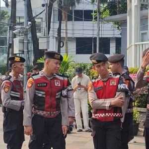 Lebih Empat Ribu Petugas Gabungan Amankan Unras di Jakpus Hari Ini