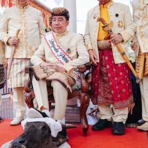 Pengamat Sebut Jokowi Injak Kerbau Simbol Menantang Megawati