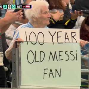 Kisah Pauline Kana, 'Nenek Gangster' 100 Tahun yang Jadi Superfan Lionel Messi