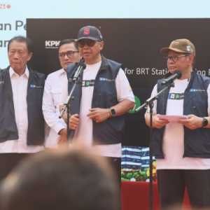 KPK-Pemprov DKI Sebarkan Pesan Antikorupsi Lewat Halte Setiabudi Integritas