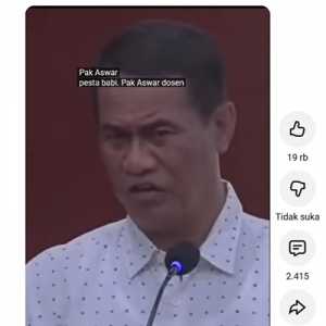 Berdebat dengan Dosen, Amran Tuding Pembuat Film Pesta Babi Ingin Kacaukan Negara