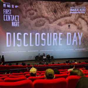 Menyimak Keseruan Premiere Film Disclosure Day,  Ada Venzha Christ dan Para Pemburu UFO di Indonesia
