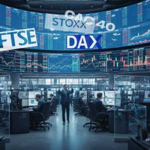 DAX Tertekan Anjloknya Rheinmetall, Bursa Eropa Bergerak Mixed