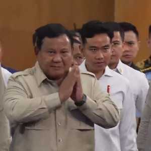 Prabowo Ditemani Gibran Hadiri Sarasehan Kebangsaan KSTI 2026