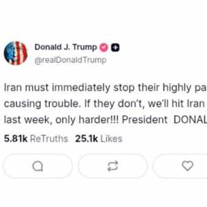 Trump Ancam Hancurkan Iran jika Tak Hentikan Dukungan untuk Kelompok Proksi di Lebanon