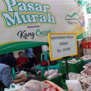 Gelaran Pasar Murah untuk Ringankan Beban Masyarakat