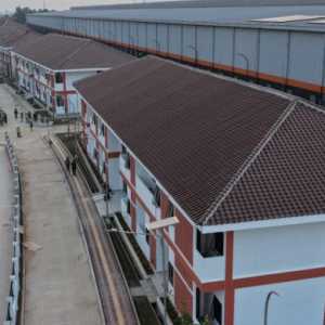 Hampir Rampung, Sekolah Rakyat Kementerian PU di Bekasi Usung Gentengisasi