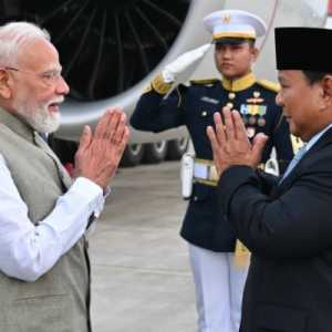 Prabowo Bersiap Gelar Pertemuan Bilateral dengan Modi di Istana Pagi Ini